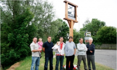 Village sign